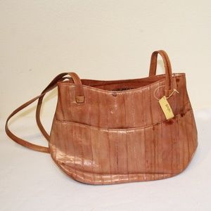 Eel skin purse, NWT.